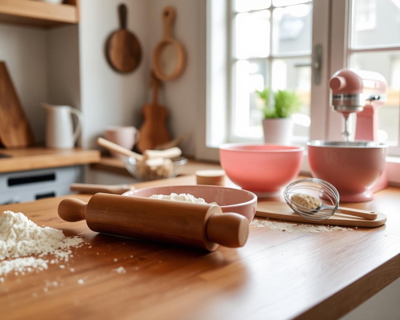 Fikile's home bakery setup